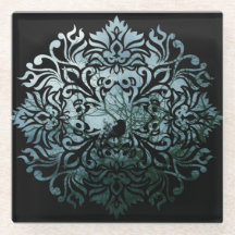 Vidrio del práctico de costa - cuervo que se