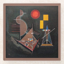 Vidrio POSAVASOS - Abstracto - Wassily Kandinsky