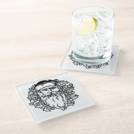 Posavasos De Vidrio Viejo Mundo Santa