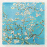 Posavasos De Vidrio Vincent van Gogh - Almond Blossom<br><div class="desc">Florecimiento de almendras / Ramas con flores de almendra - Vincent van Gogh,  aceite sobre lienzo,  1890</div>