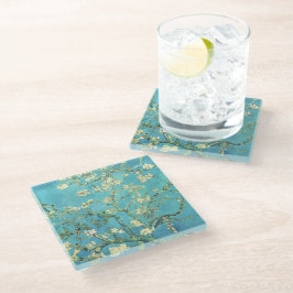 Posavasos De Vidrio Vincent van Gogh Blossomong Almond Tree