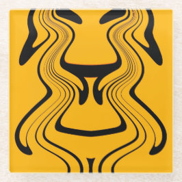 Posavasos De Vidrio Vintage Style Retro Motivational Typography Quote