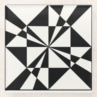 Posavasos De Vidrio Visual Pull | Modern