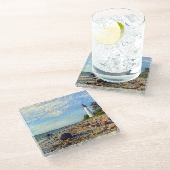 Posavasos De Vidrio Vormsi Stillness (Angular)