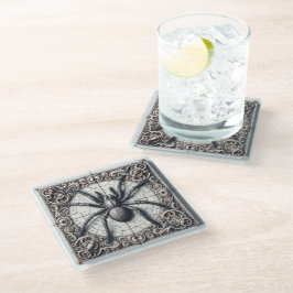 Posavasos De Vidrio Web Weaver