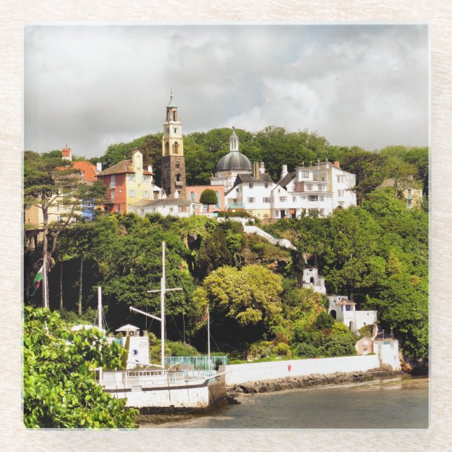 POSAVASOS DE VIDRIO WELSH VILLAGES (Anverso)