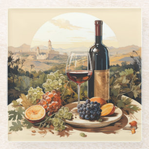 Posavasos De Vidrio Wine Lover's