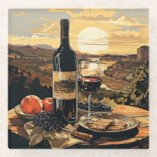 Posavasos De Vidrio Wine Lover's