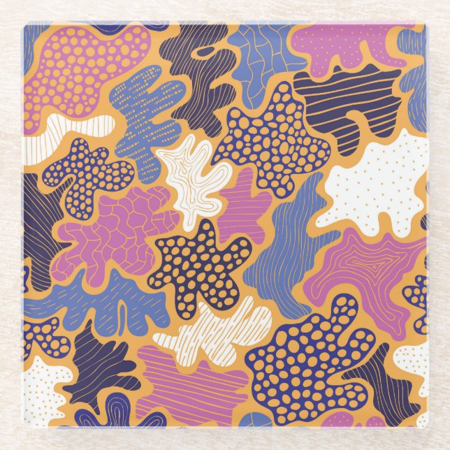 Posavasos De Vidrio Winter Mulled Wine: Medios Mixtos (Anverso)