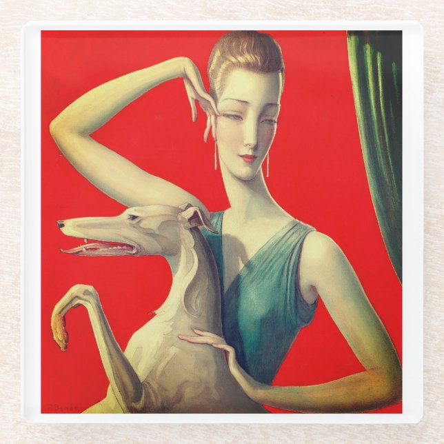 Posavasos De Vidrio Wladyslaw Theodore Benda (Anverso)