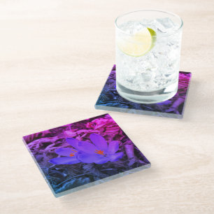 Posavasos De Vidrio Woodland Crocus