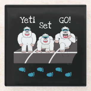 Posavasos De Vidrio Yeti Set Go Glass Coaster