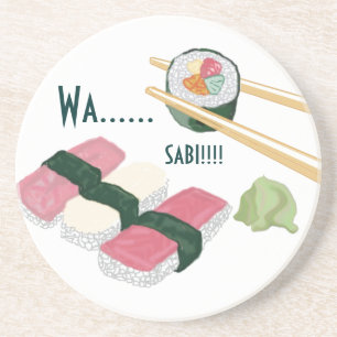 Posavasos de Wasabi de Sushi