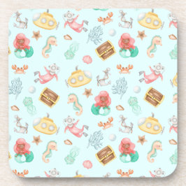 Posavasos Debajo del mar Duras escayola de plástico