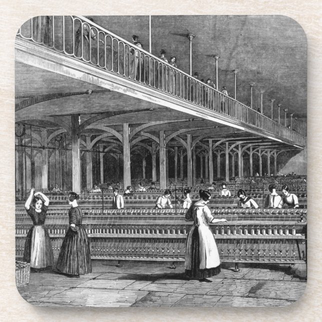 Posavasos Decano Mills - el cuarto de duplicación, 1851 (Frente)