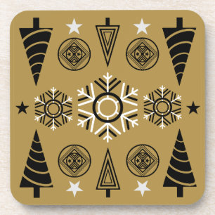 Posavasos Decoración Art Nouveau Navidad