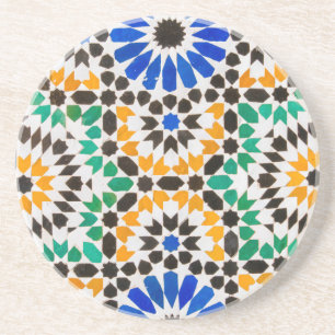 Posavasos Decoración de azulejos en el Palacio de Bahia