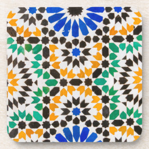 Posavasos Decoración de azulejos en el Palacio de Bahia