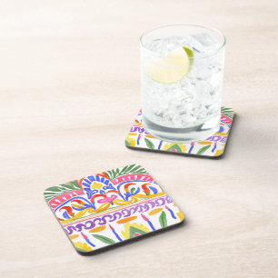 Posavasos decoración tradicional rumana