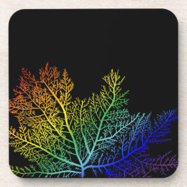 Posavasos Decoración vibrante de la mesa LGBTQ+