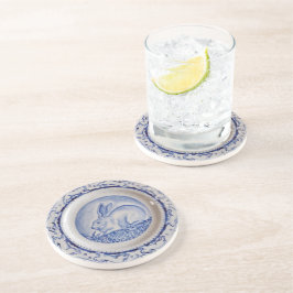 Posavasos "Dedham Blue" y escayola de diseño de placas de co