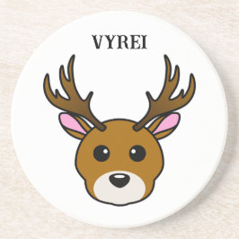 Posavasos Deer de Personalizado lindo