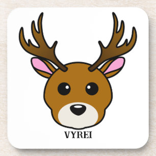 Posavasos Deer de Personalizado lindo