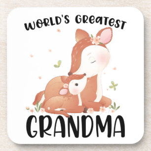 Posavasos Deer Doe y la abuela más grande del mundo