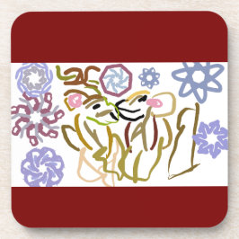 Posavasos Deer's winter lover 