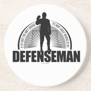 Posavasos Defensor de hockey
