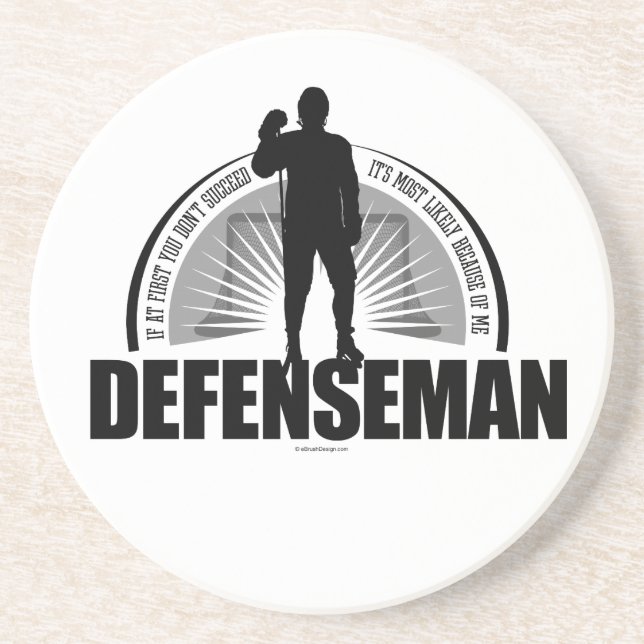Posavasos Defensor de hockey (Frente)