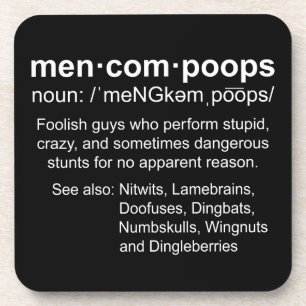 Posavasos definición de mencompoops