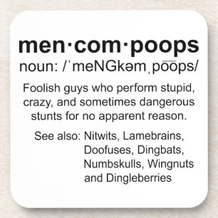 Posavasos definición de mencompoops