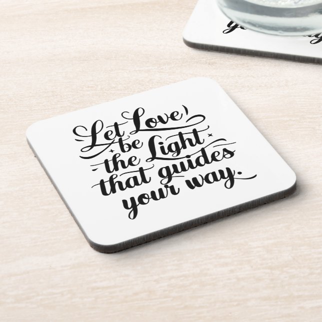 Posavasos Dejar que el amor cubra (Lado Izquierdo)