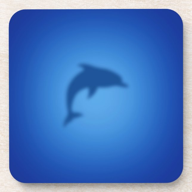 Posavasos Delfín azul (Frente)