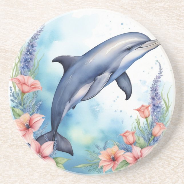Posavasos Delfín marino (Frente)