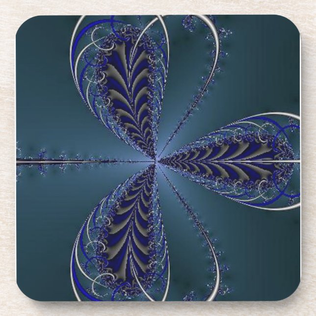 Posavasos Delicadas Alas De Insectos A Medianoche (Frente)