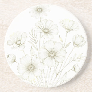 Posavasos Delicado Cosmos Bouquet Línea Arte Gracia