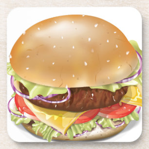 Posavasos Delicioso Cheeseburger