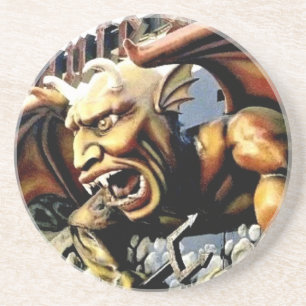 Posavasos Demonios de la casa de postas de Dante