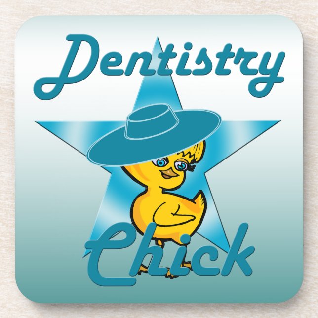 Posavasos Dentistry Chick #7 (Frente)