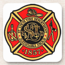 Posavasos DEPARTAMENTO DE INCENDIOS DE St. LOUIS.