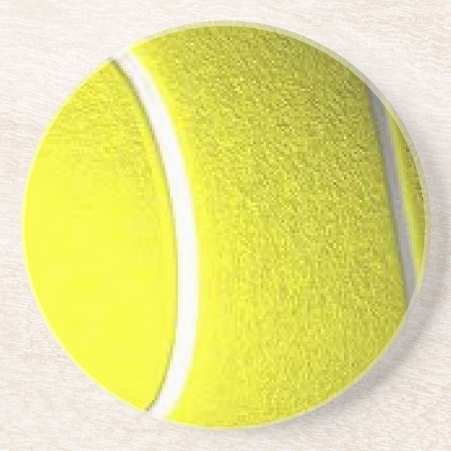 Posavasos Deportes de una pelota de tenis (Frente)