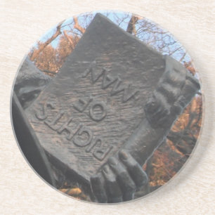 Posavasos Derechos De La Montaña Del Hombre En Posesión De T