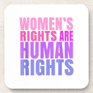 Posavasos Derechos Humanos Derechos de la Mujer