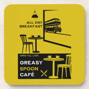 Posavasos Desayuno inglés Greasy Spoon