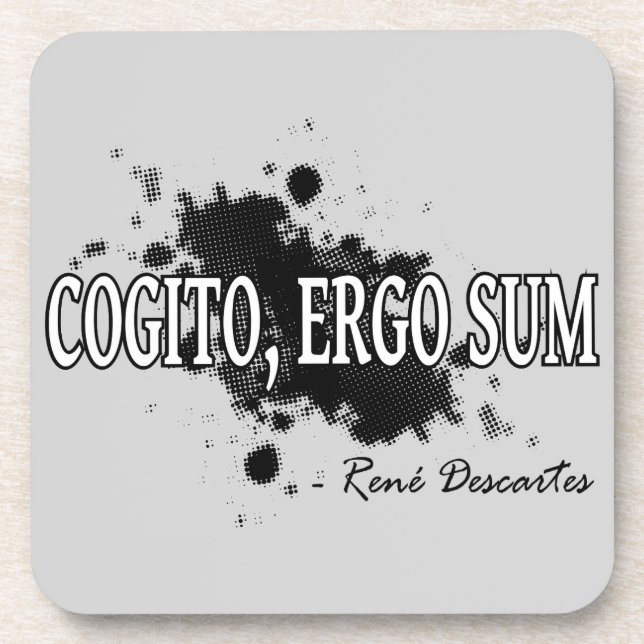 Posavasos Descartes (Frente)