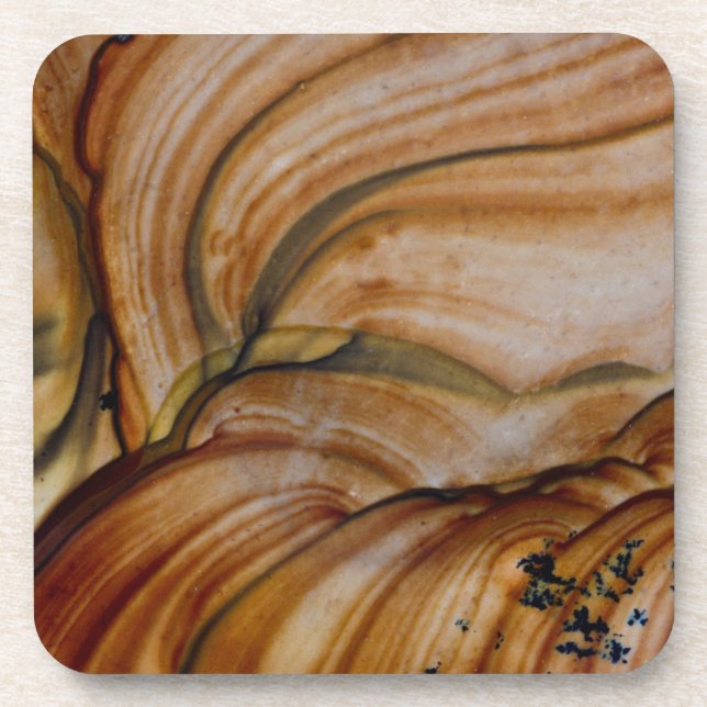 Posavasos Deschutes marrones (Frente)