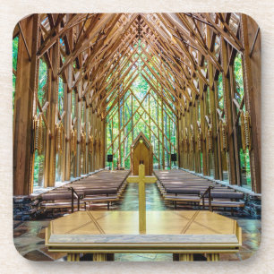 Posavasos Desde el conjunto de las arcas de plástico duro de