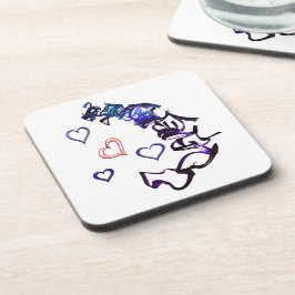 Posavasos Desencadenar los recipientes de plástico para mi c